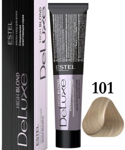 ESTEL DE LUXE HIGH BLOND КРАСКА-УХОД 101 60ГР