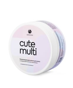 ADRICOCO CUTE MULTI РЕАНИМИРУЮЩИЙ МАСКА ДЛЯ ВОЛОС 200 МЛ