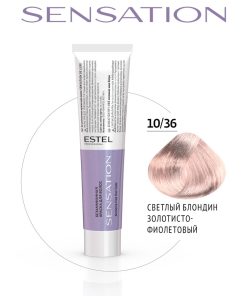 ESTEL DELUXE SENSATION БЕЗАММИАЧНАЯ КРАСКА ДЛЯ ВОЛОС 10/36 60 МЛ
