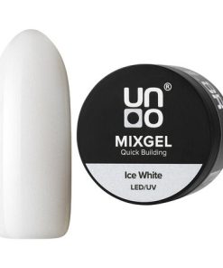 Uno Mixgel Quick Building Ice White Полиакриловый Гель (Шайба 30гр.)