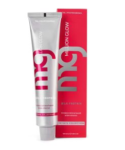 Крем-краска для волос TNL Million glow Private collection Silk protein 6.34 Темный блондин золотистый медный 100 мл