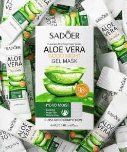 Sadoer Aloe Vera Маска для волос восстанавливающая 1шт 10гр