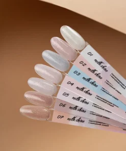 Светоотражающая основа с жемчужной слюдой EVIENE Milk shine №07 – карамельный (8 мл.)