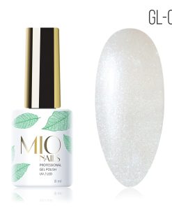Mio Nails Гель-лак GL-02. Снежный день, 8 мл