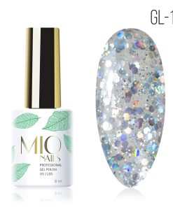 Mio Nails Гель-лак GL-15. Феерия блеска, 8 мл