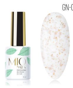 Mio Nails Гель-лак GN-01. Golden Nude № 01, 8 мл