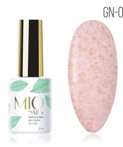 Mio Nails Гель-лак GN-04. Golden Nude № 04, 8 мл
