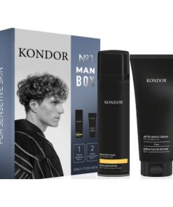 KONDOR Набор для мужчин (Пена для бритья 200мл, Крем после бритья 200мл)